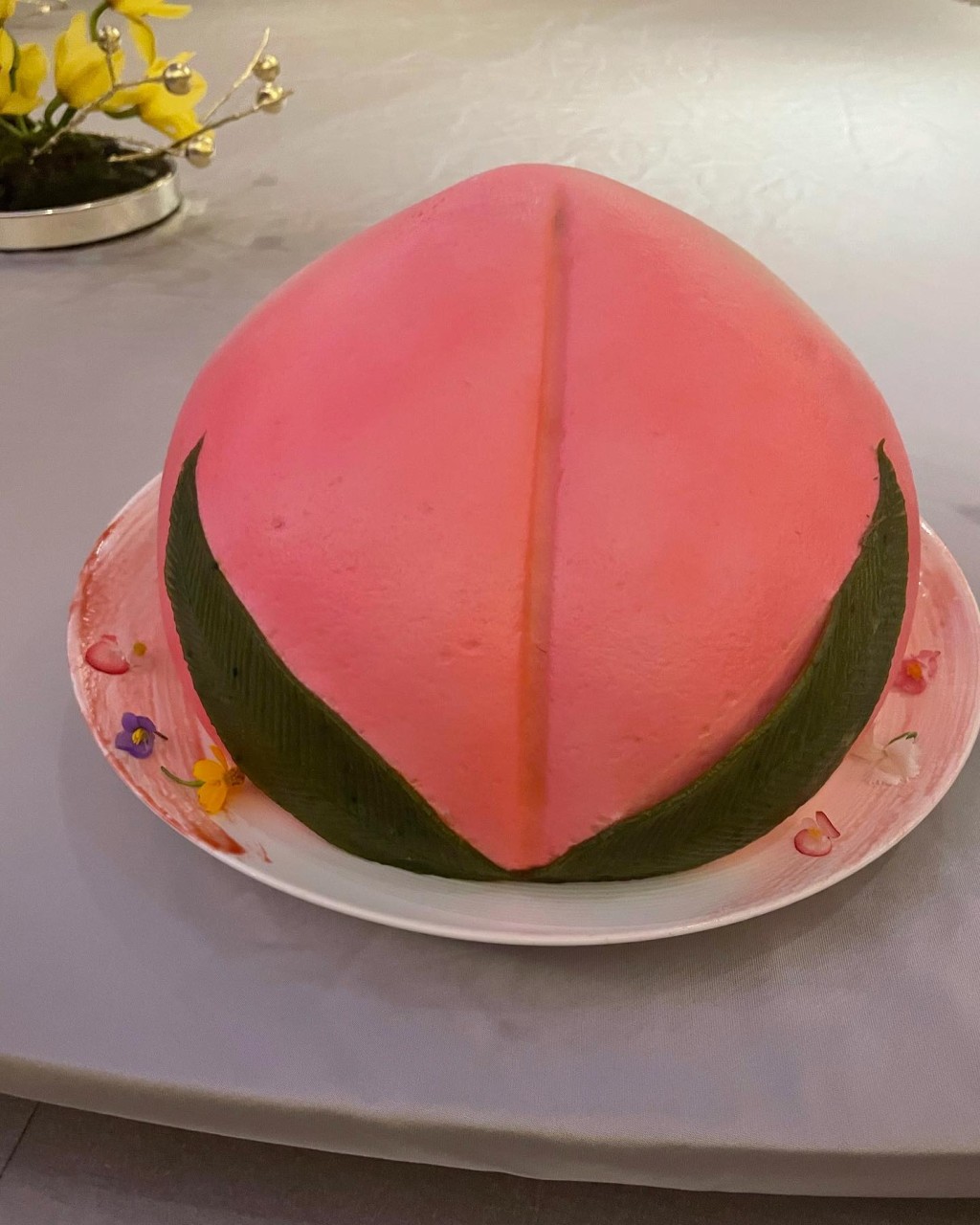 還有壽桃包蛋糕