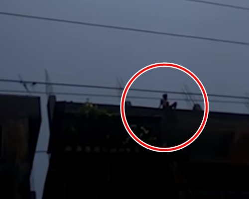 12歲少女為了逃離性侵，從4樓跳下去，幸好無生命危險。 網上圖片