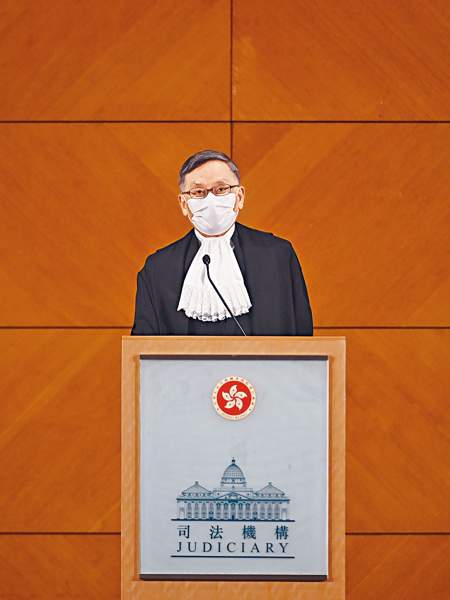 ■終審法院首席法官張舉能，擔任投訴法官行為諮詢委員會主席。