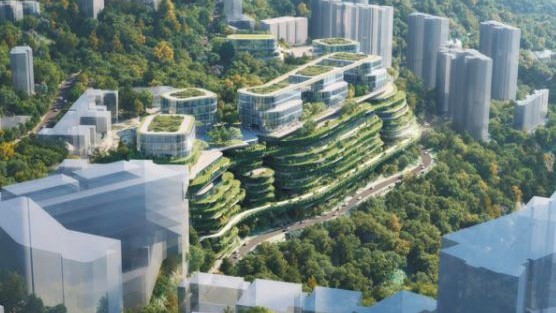 港大的國際創新中心計劃遇到阻力。網圖