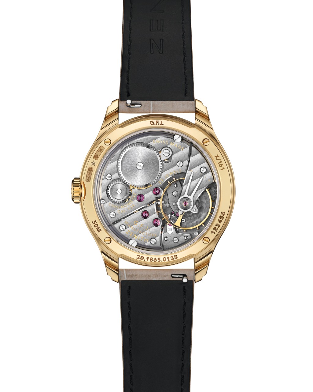 Zenith G.F.J. Bloodstone / 機芯：135型手上鏈。