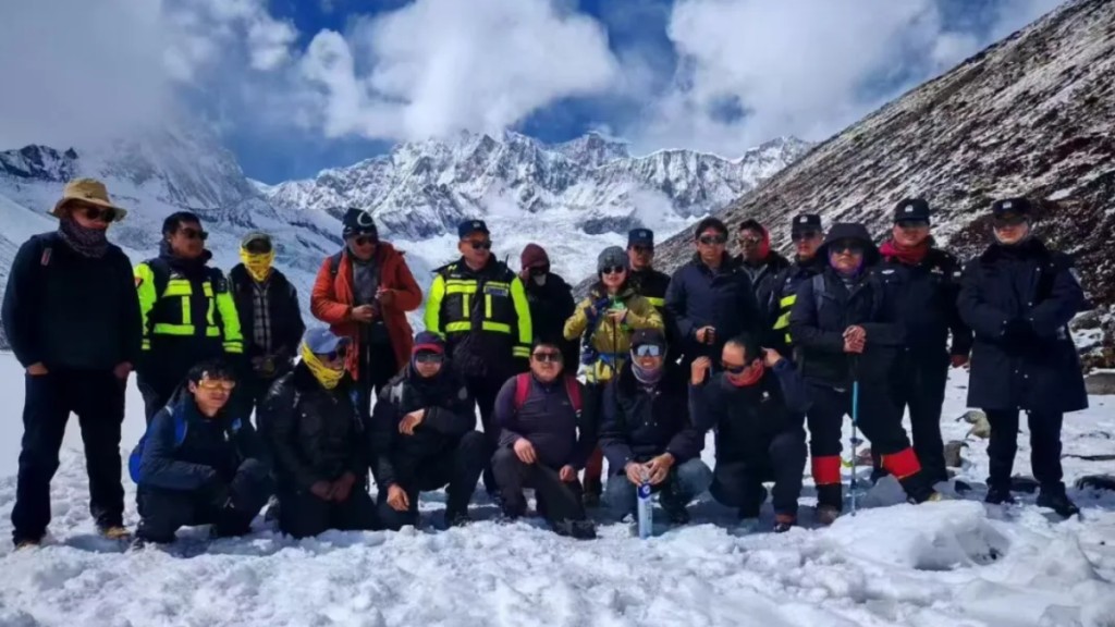 女子失联一天后获救。《潇湘晨报》 女子失联一天后获救。《潇湘晨报》