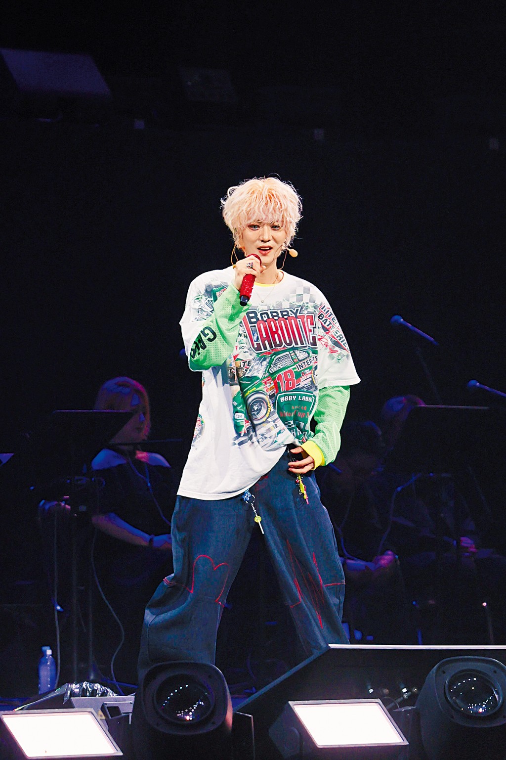 鹿晗一連兩晚的紅館騷，在前晚圓滿結束。