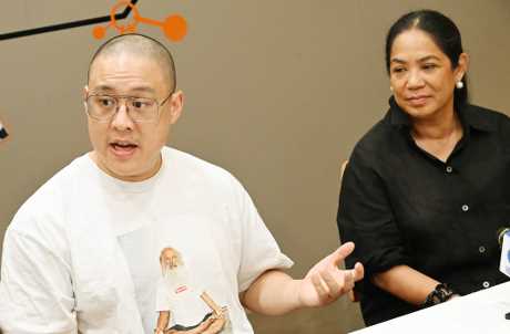 Dan Hong（左）表示，疫情前每年都會來到香港尋找飲食創作靈感。褚樂琪攝