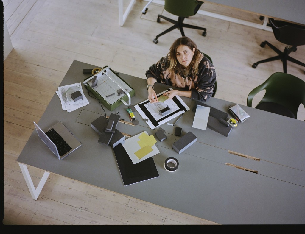 負責為今年的蒙特勒爵士音樂節音樂會擔任舞台設計的創意總監Daphnée Lanternier。 負責為今年的蒙特勒爵士音樂節音樂會擔任舞台設計的創意總監Daphnée Lanternier。