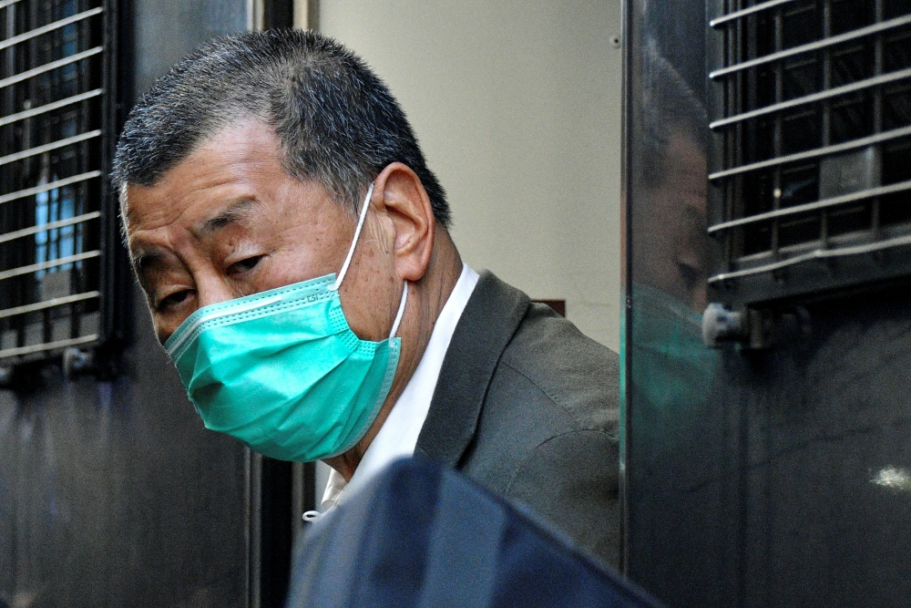 黎智英推动外国对香港进行制裁，反映他为政治搞死香港的逻辑。资料图片