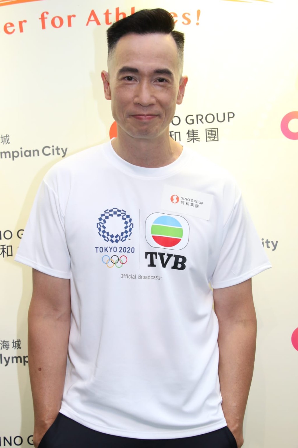 陳豪表示最喜歡睇抓舉。