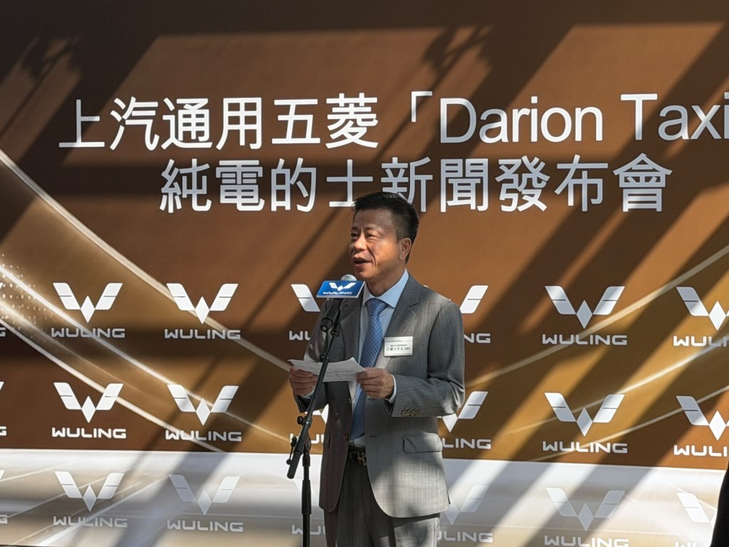 厲俊汽車董事總經理王健文表示Darion Taxi是目前本港市場上價格最便宜的六座位純電動的士。 厲俊汽車董事總經理王健文表示Darion Taxi是目前本港市場上價格最便宜的六座位純電動的士。