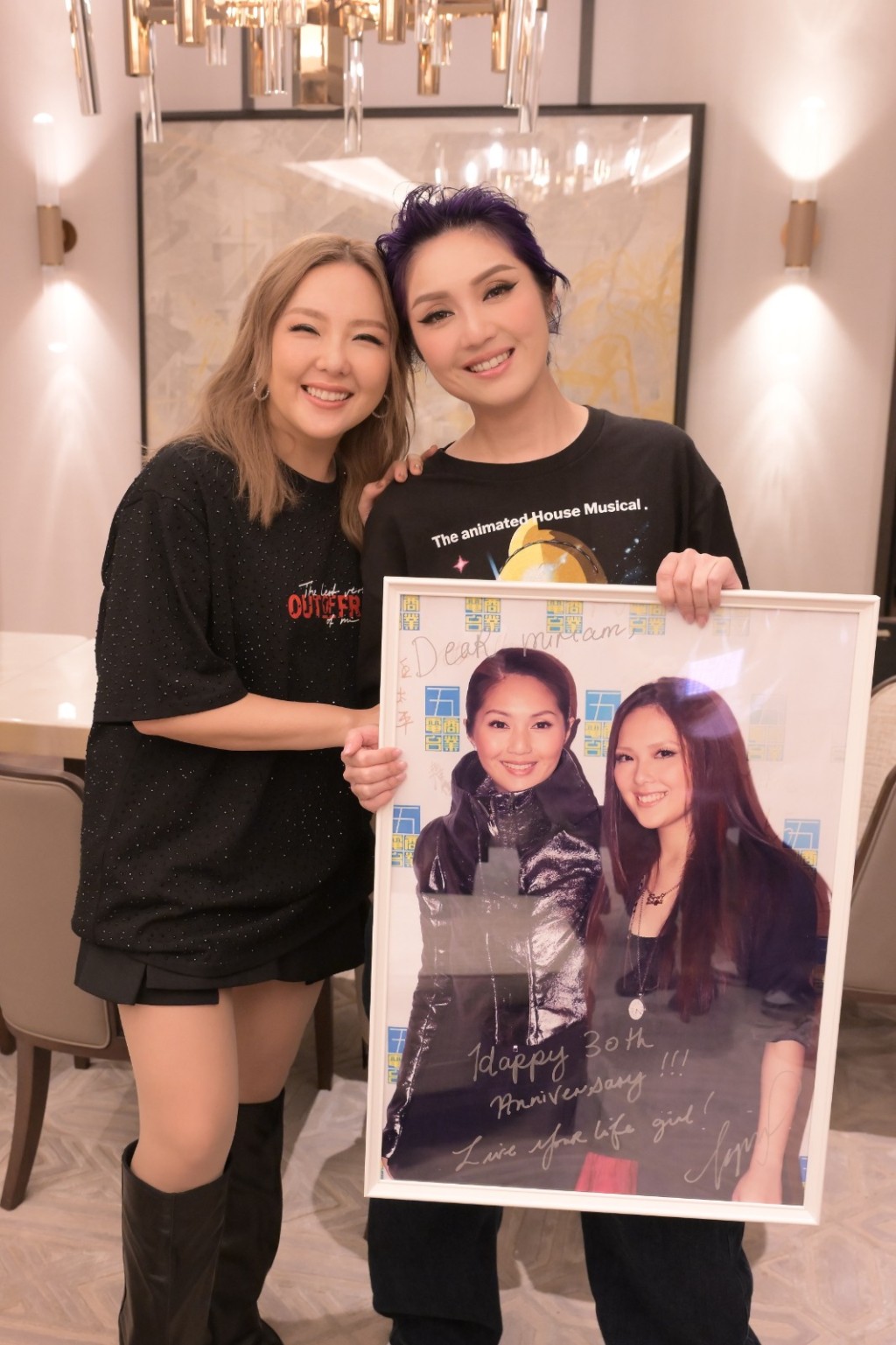 楊千嬅出道30周年。 楊千嬅出道30周年。