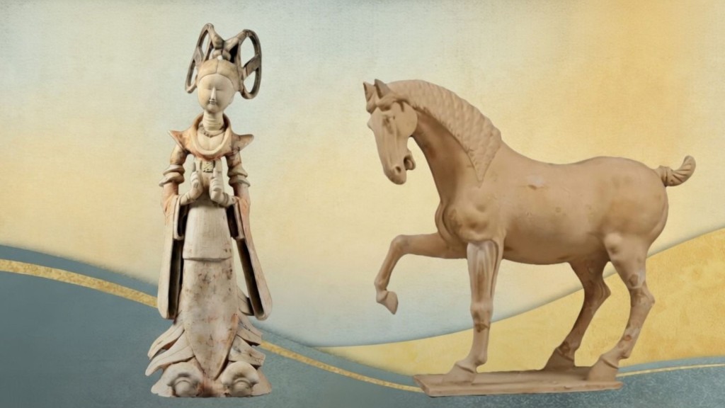 「香港賽馬會呈獻系列：長安萬象—陝西隋唐文明展」展出逾165件珍貴文物，其中18件（套）為國家一級文物。