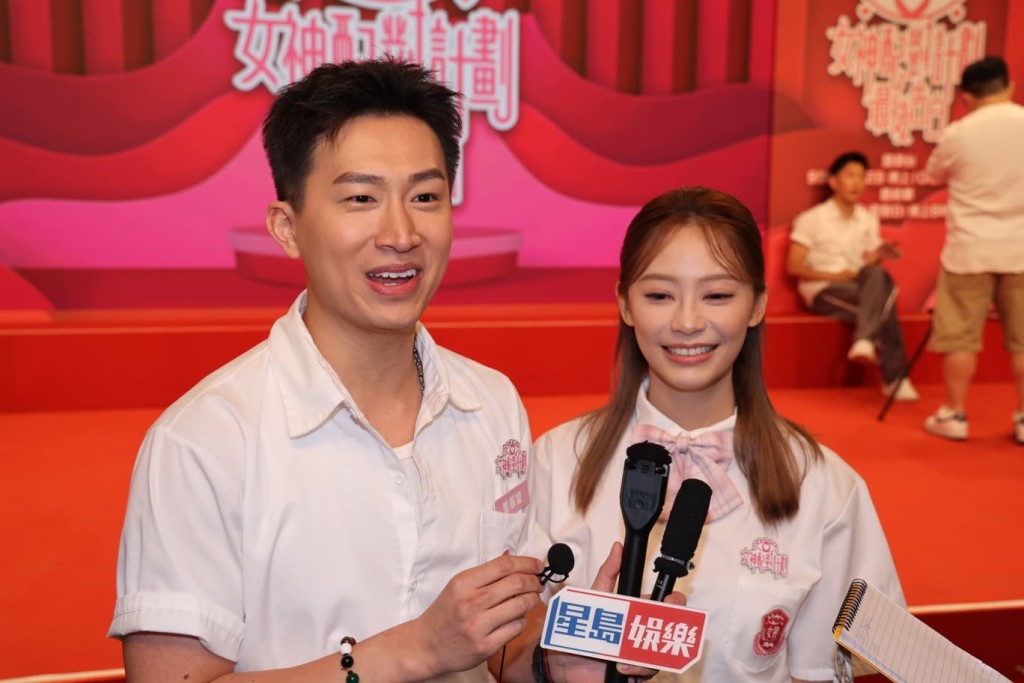 問到如何令「CP」人氣持續,葉蒨文、曾展望表示沒刻意經營。 問到如何令「CP」人氣持續,葉蒨文、曾展望表示沒刻意經營。