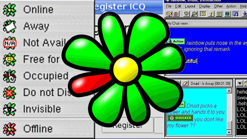 「ICQ」的意思为「I seek you」（我找你），在1996年由以色列公司Mirabilis开发