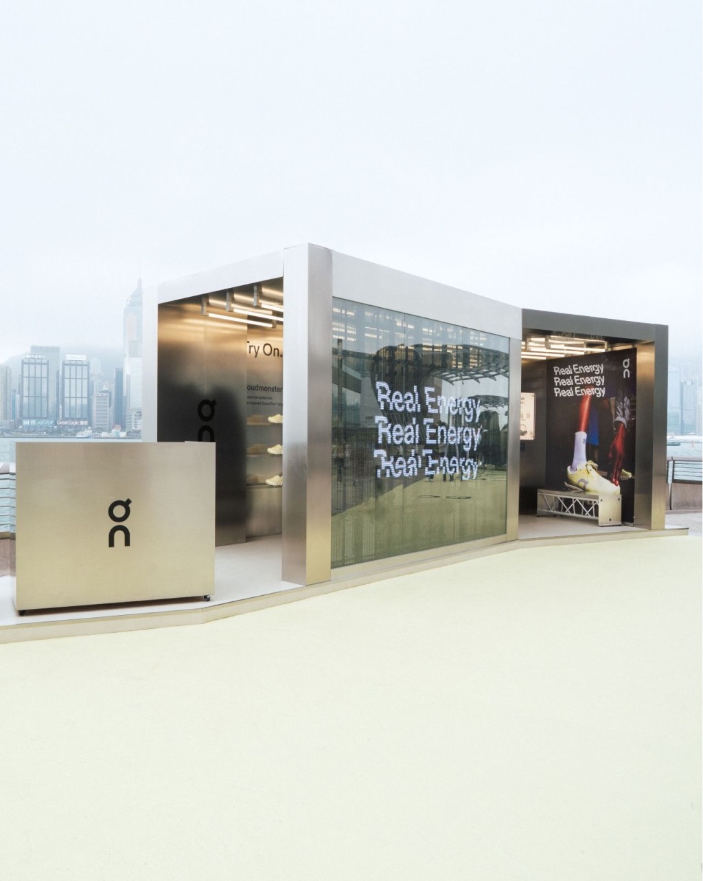 由即日至3月 29 日，星光大道將化身為On「Real Energy」 體驗空間。