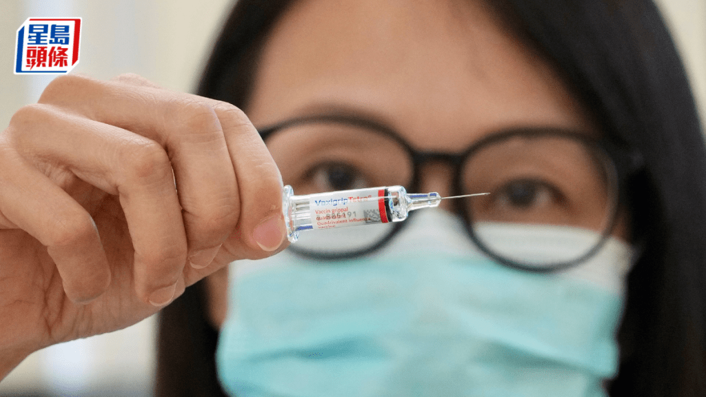 衞生署指，目前沒有科學證據支持應優先使用噴鼻式減活流感疫苗。圖為注射式滅活疫苗。資料圖片
