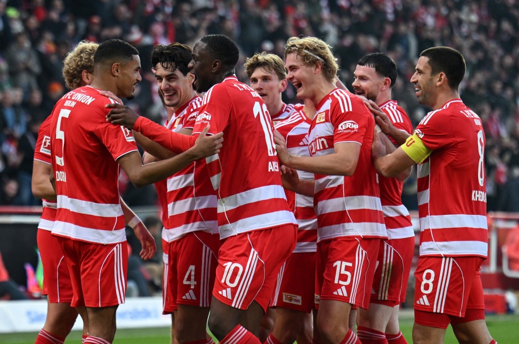 柏林聯守將杜基希梅開二度。路透社