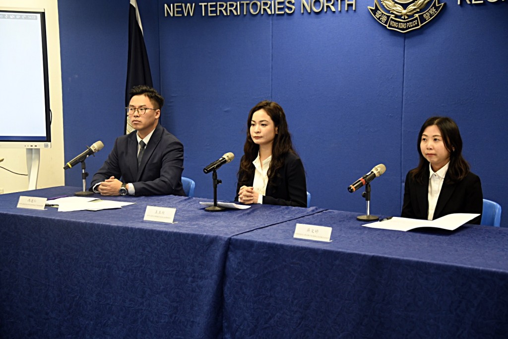 警方解釋案情。