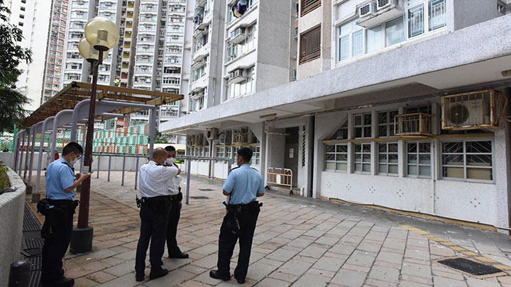 警方到場調查。