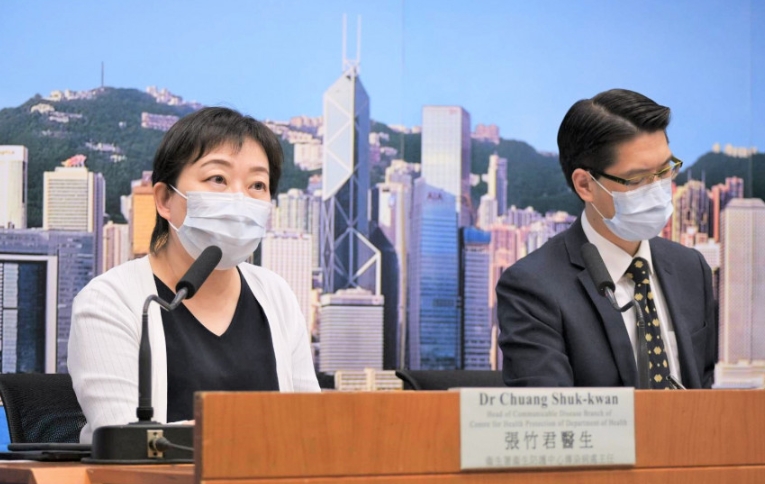 張竹君指,無病徵人士不應爭做病毒檢測。 資料圖片