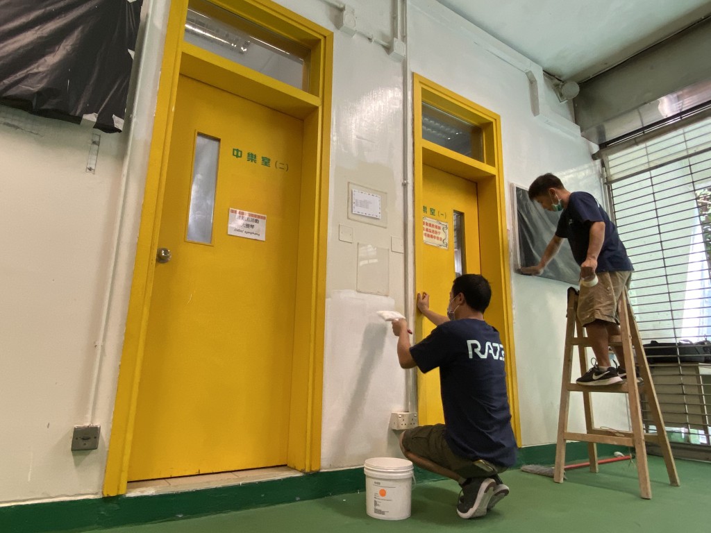 睿致科技有限公司研發高效抗病毒牆面漆。政府新聞處