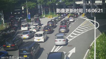 港珠澳大橋回港車流下午4時達到「極度高峰」。港珠澳大橋微信公眾號 港珠澳大橋回港車流下午4時達到「極度高峰」。港珠澳大橋微信公眾號