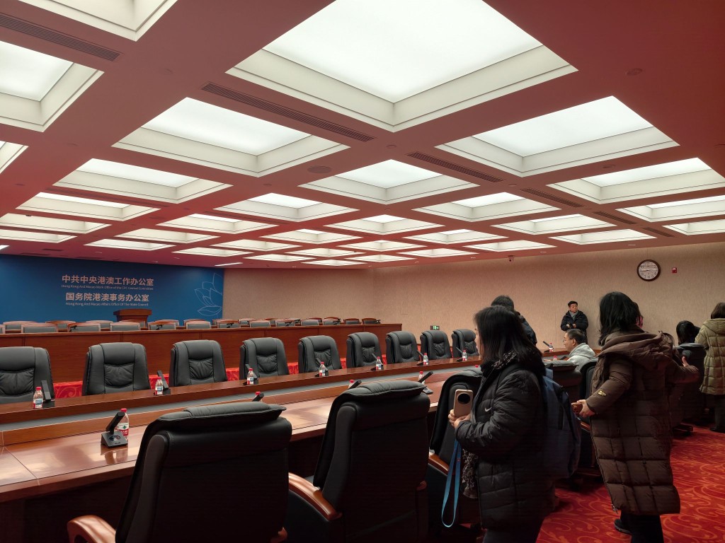 去年12月29日,中共中央港澳工作辦公室喬遷至新址。駐京記者楊浚源攝 去年12月29日,中共中央港澳工作辦公室喬遷至新址。駐京記者楊浚源攝