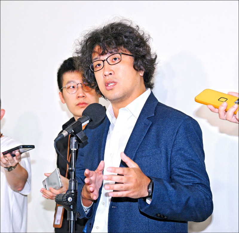 沈伯洋被指是頑固「台獨」分子。自由時報 沈伯洋被指是頑固「台獨」分子。自由時報