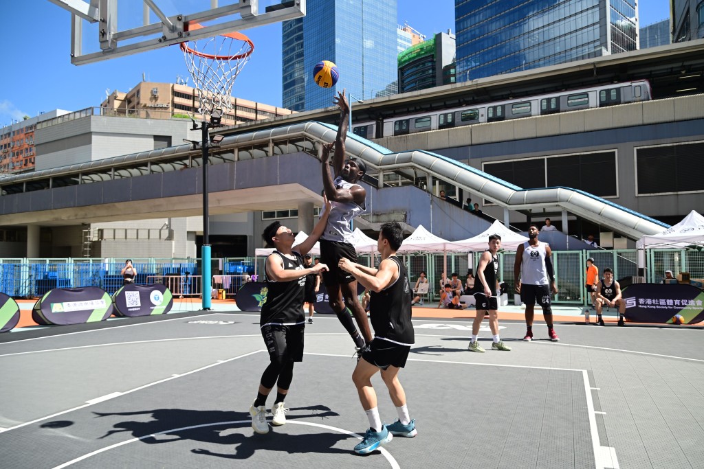 FIBA OPEN 香港三人籃球公開賽，吸引各路好手報名參加。 公關圖片