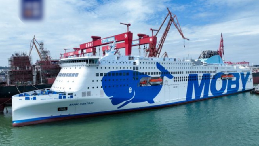 国产全球最大豪华客滚船广州启航可载2500乘客近800辆车| 星岛日报