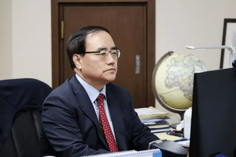 金圣翰已于3月29日辞去南韩青瓦台国家安保室室长一职。AP