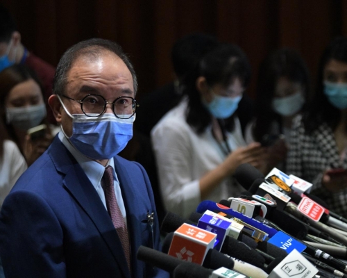 曾國衛指立法會選舉投票應照顧有需要人士。資料圖片