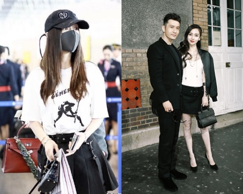 Baby同黃曉明以前經常放閃，近年鮮有同框，難怪引起婚變傳聞。（網圖）