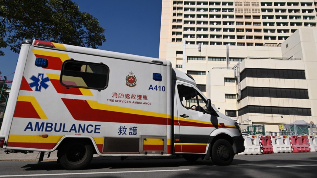疫情下救護車服務持續緊張。資料圖片