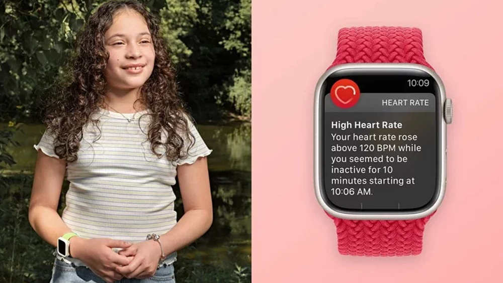 Apple Watch意外助12歲女童發現患癌。