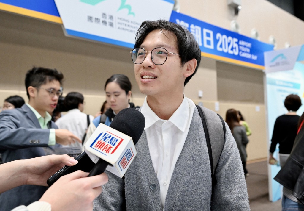 剛從日本回流的港人丁先生。