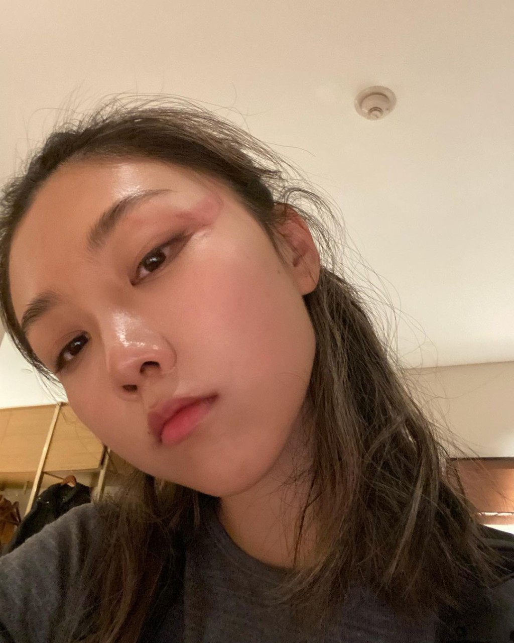 自拍一。