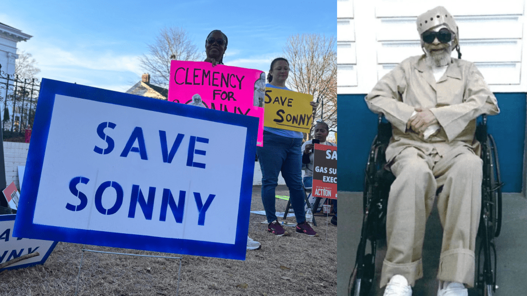 美國75老翁伯頓（Charles “Sonny” Burton）因「重罪謀殺」原則，搶劫卻獲死刑。 美聯社  / charlessonnyburton.com