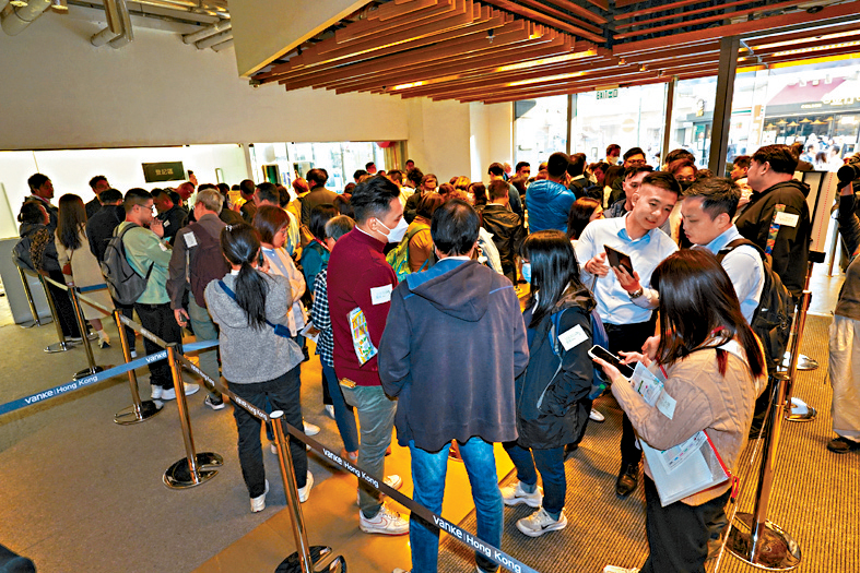 萬科香港上然昨日次輪發展,消息指,該盤暫沽約107伙。