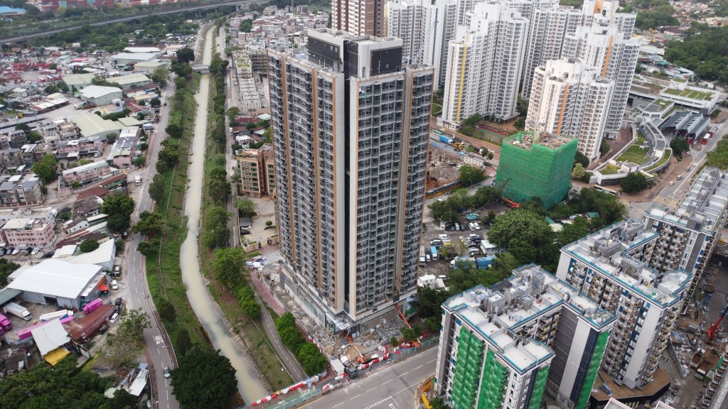 圖為洪水橋廈村。房協供圖