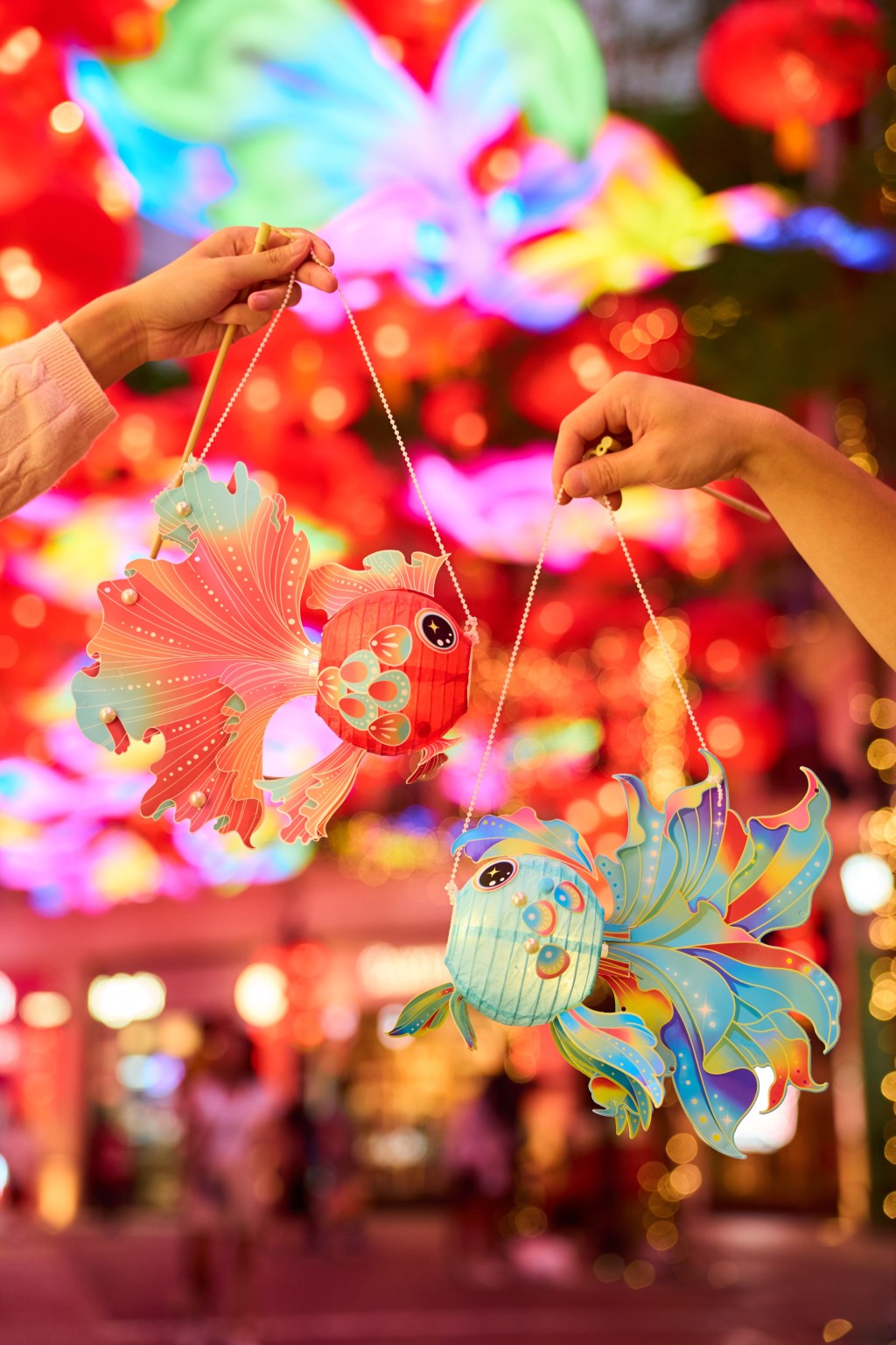 DIY喜魚小彩燈(圖片來源:利東街 ) DIY喜魚小彩燈(圖片來源:利東街 )