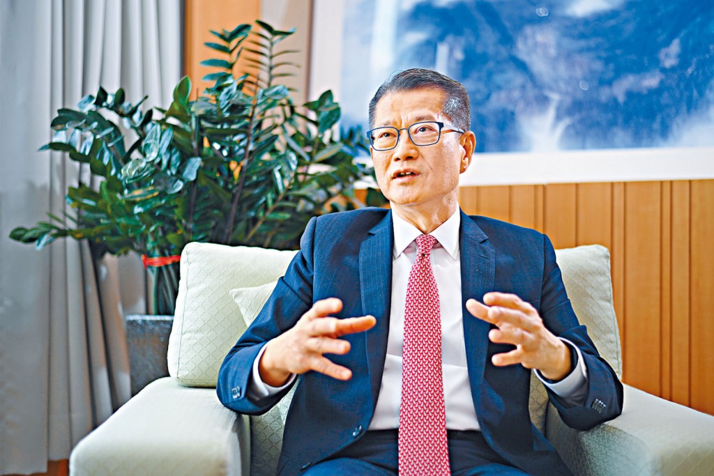 财政司司长陈茂波。资料图片
