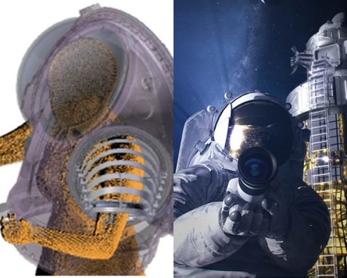 NASA新款太空衣曝光。網上圖片