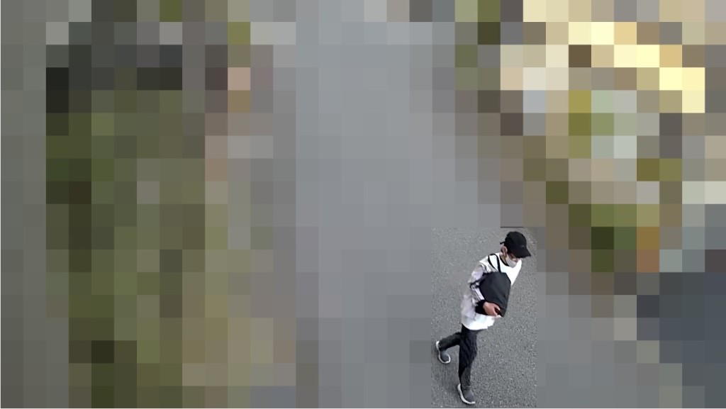 兵库县警方发布的大山贤二影像。 兵库县警方发布的大山贤二影像。