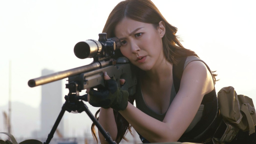 劉佩玥在《隱形戰隊》不乏性感演出。