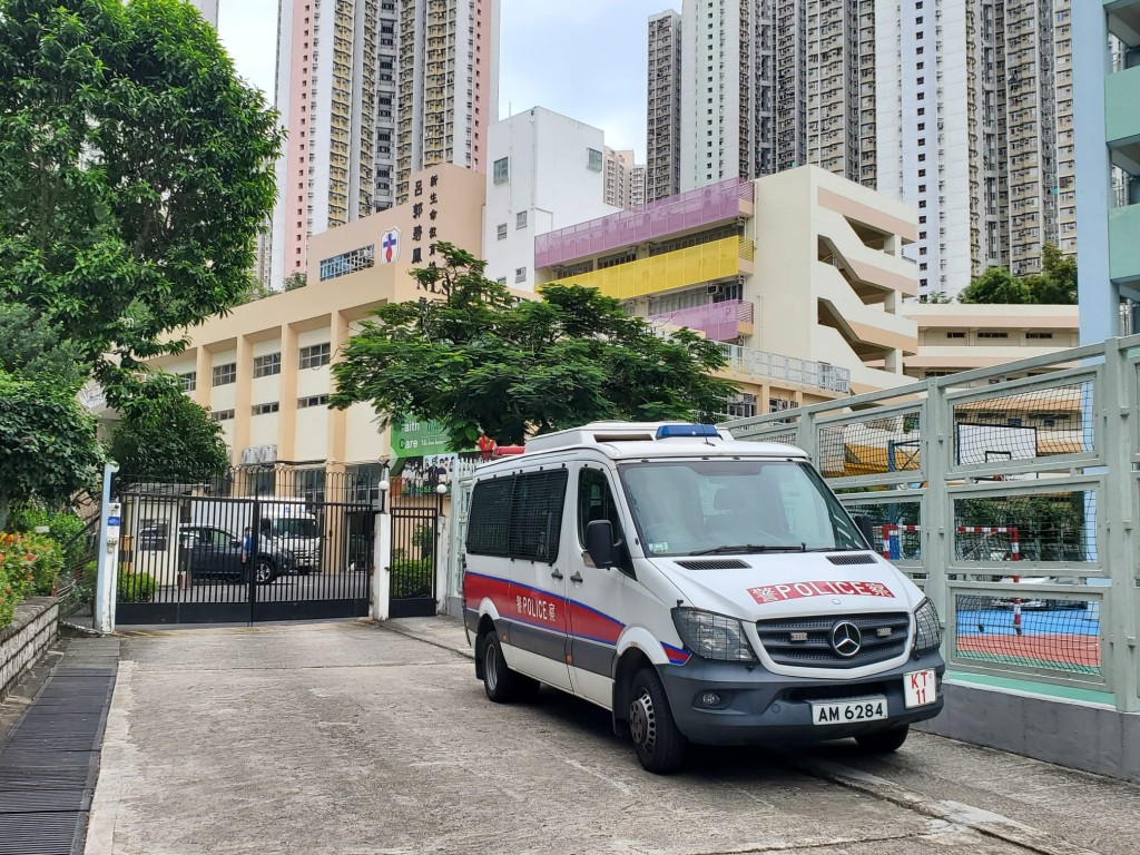 警方到場調查。 蔡楚輝攝