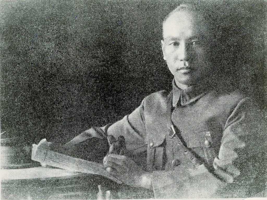 1926年的蔣介石。 網上圖片