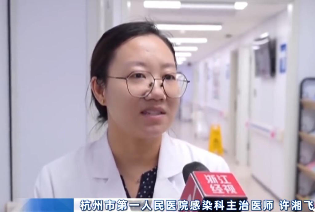 醫生許湘飛提醍不要胡亂辟榖減肥。第一眼TV