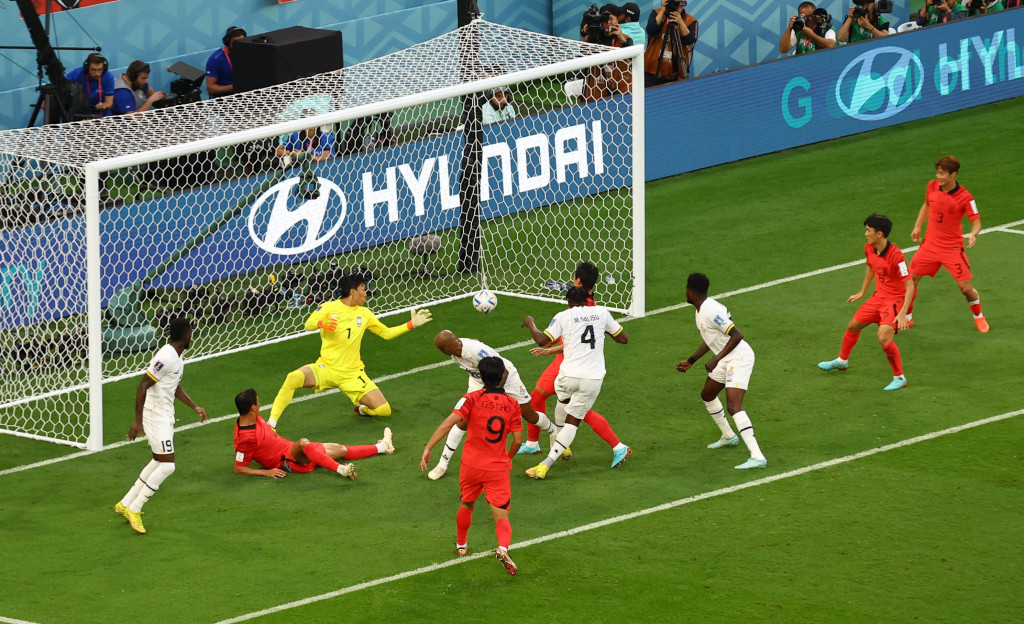 世界杯2022｜古达斯梅开二度 加纳3:2挫南韩保住出綫希望