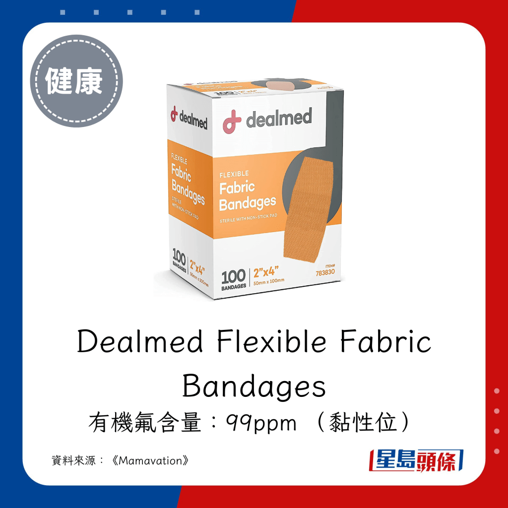 Dealmed Flexible Fabric Bandages 