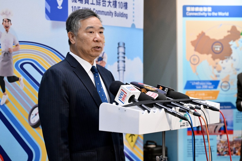 機場保安有限公司行政總裁張德強。