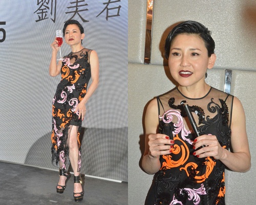 劉美君已有孫仔,9月孫女就在美國出世。